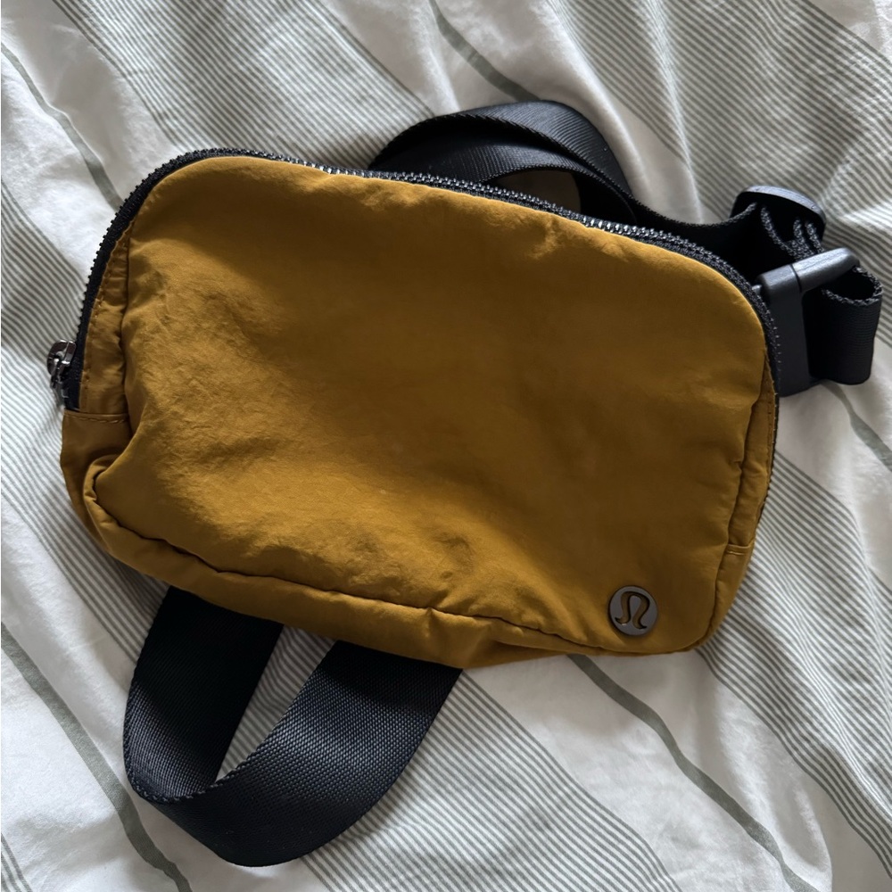 lululemon 1L Mustard Crossbody Belt Bag Bag